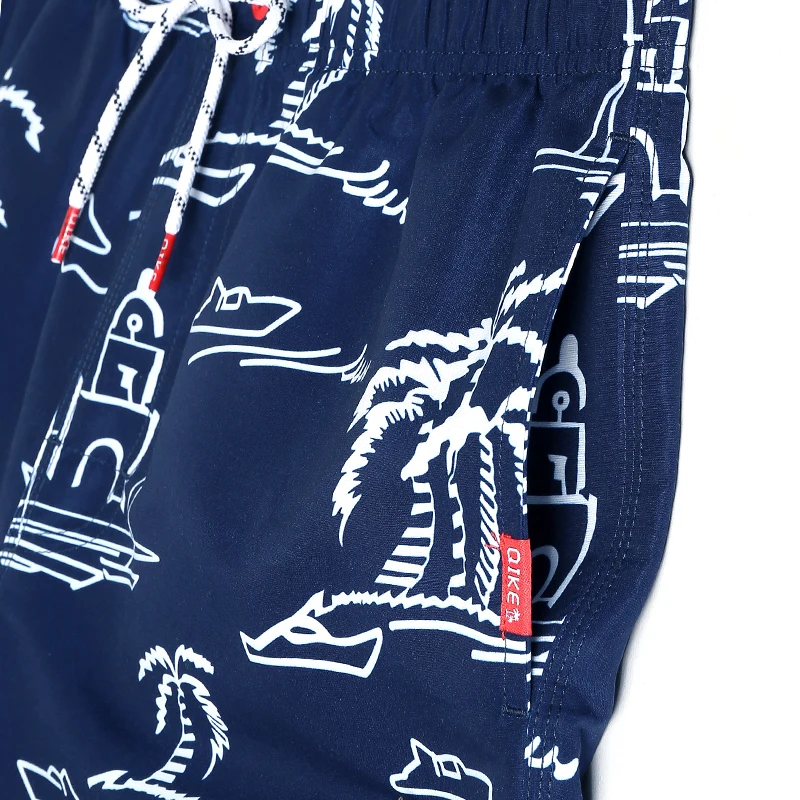 Men’s Navy Board shorts Summer Sexy Swimming trunks Quick dry surfing praia Board shorts briefs printed mesh Men’s Navy Board shorts Summer Sexy Swimming trunks Quick dry surfing praia Board shorts briefs printed mesh