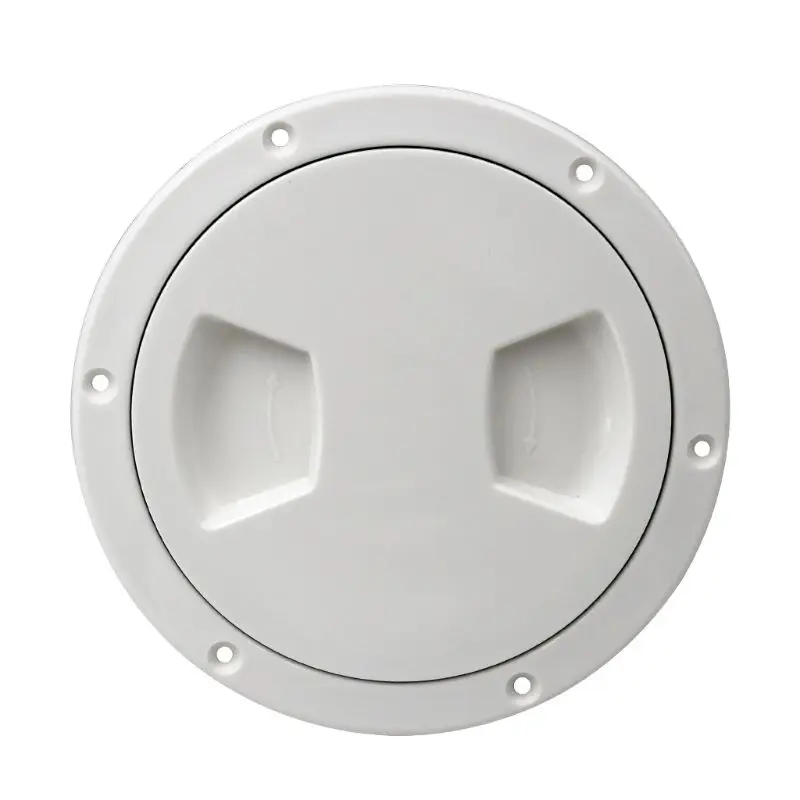 5 inch Non-Slip Deck Plate Corrosion Resistant Marine Access Boat Inspection Hatch Cover Plate Marine Boating Water Sport boat hatch