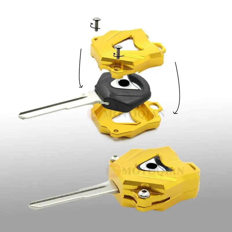 Брелок для YAMAHA MT 03 R 125 150 R15 R250 MT25 алюминиевый аксессуар мотоцикла с ЧПУ кольцом