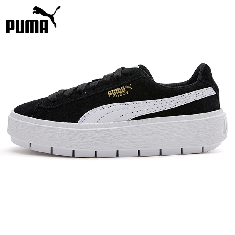 

PUMA Platform Trace Wn;s MU for Women's Shoes Skateboarding Shoes Sneakers Original 2019 New Arrival Young Colorful Comfortable