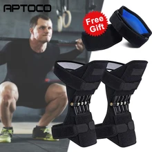 1 пара нескользящих суставов поддержка наколенников мощность и бесплатный подарок 1 пара налокотник поддержка мощность полный отскок Весна сила наколенник усилитель