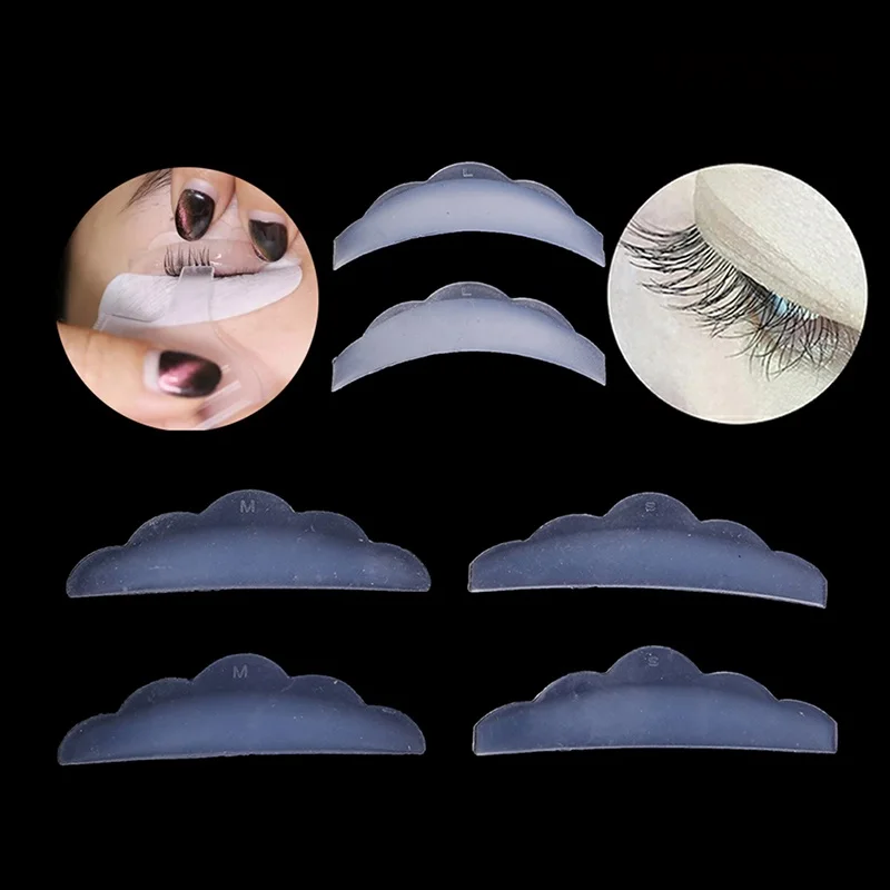 3/9pairs Eyelash Lifting Silicone Pads Set Eye Lash Extension Lift