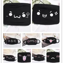 1 шт., согревающая маска для рта, муфельная респиратор для лица, мультяшная противопылевая маска Kpop, хлопковая маска для губ