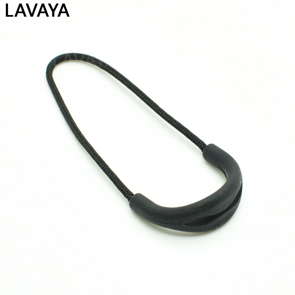 Pack of 10 Multicolor U-Shape Zipper Pulls