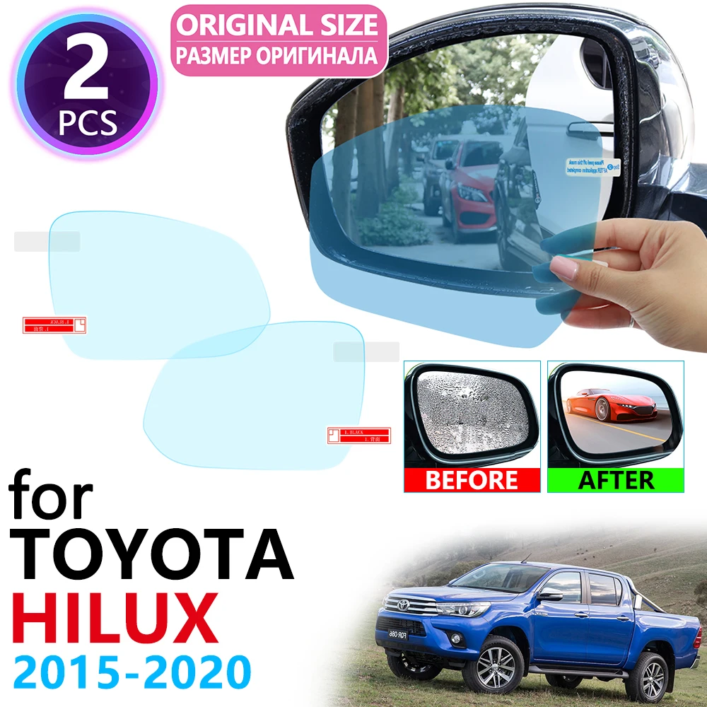 For Toyota Hilux Sr5 2015~2020 Hilux Revo Vigo An120 An130 Full Cover  Rearview Mirror Rainproof Anti Fog Film Accessories 2018 Car Stickers  AliExpress