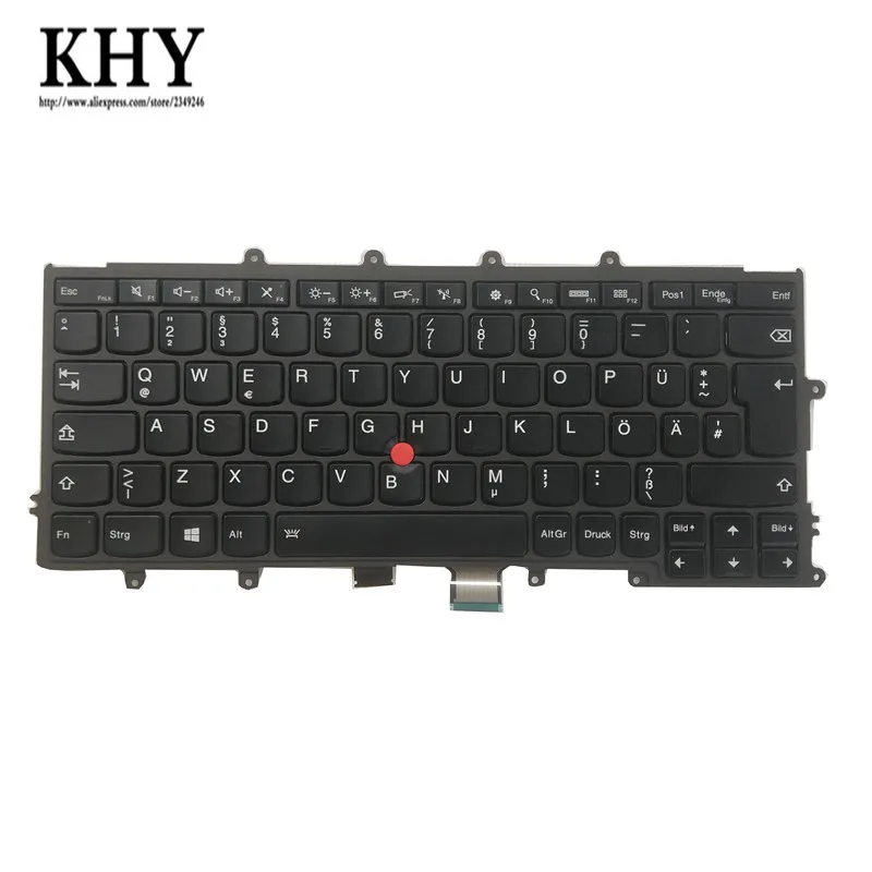 Новая Оригинальная клавиатура с подсветкой для Thinkpad X230S X240 X250 X260 X270 компоновка