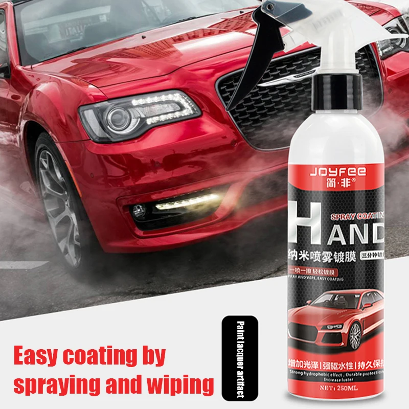 Ceramic Spray Coating Car Polish Spray Sealant Top Coat Quick Nano