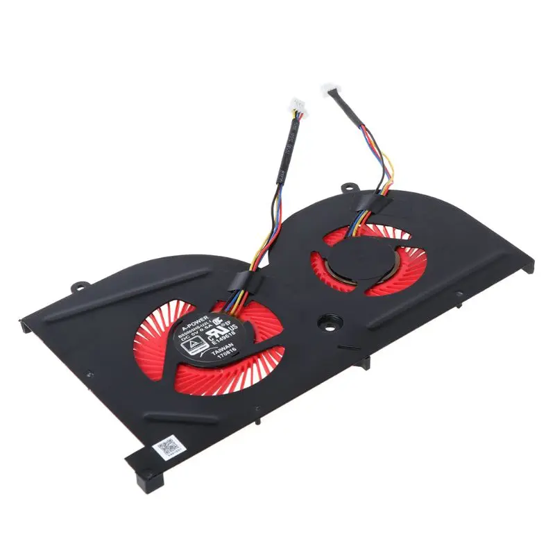 Laptop GPU CPU Cooling Fan for MSI GS63VR GS63 GS73 GS73VR MS-17B1 Stealth Pro CPU BS5005HS-U2F1 GPU BS5005HS-U2L1 Cooler