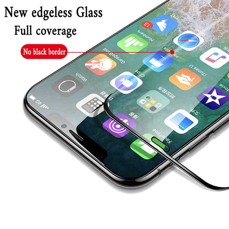 Защитное стекло 10H для iPhone 6s 7 8 6 Plus закаленное защитное экрана 11 Pro X Xs Max Xr