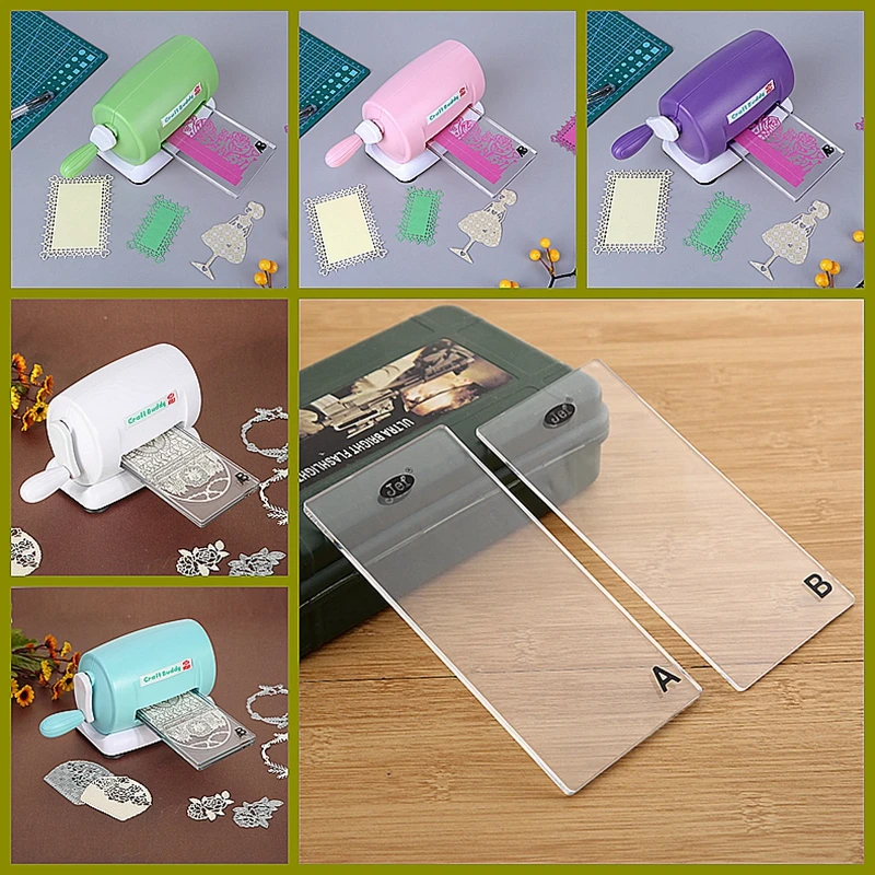 

Die Cutting Machine / Cutting Pads Mix Color DIY Dies Embossing Paper Making Card Craft Scrapbook Cutting Dies New Tool Hot Sale