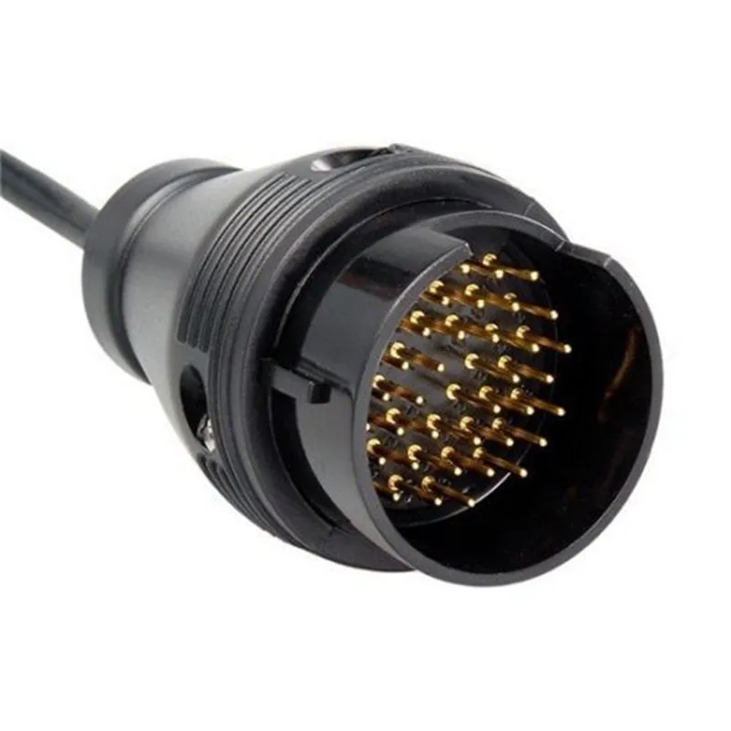 Горячая Распродажа OBDII OBD2 38 Pin типа папа до 16 контактный разъем Диагностический