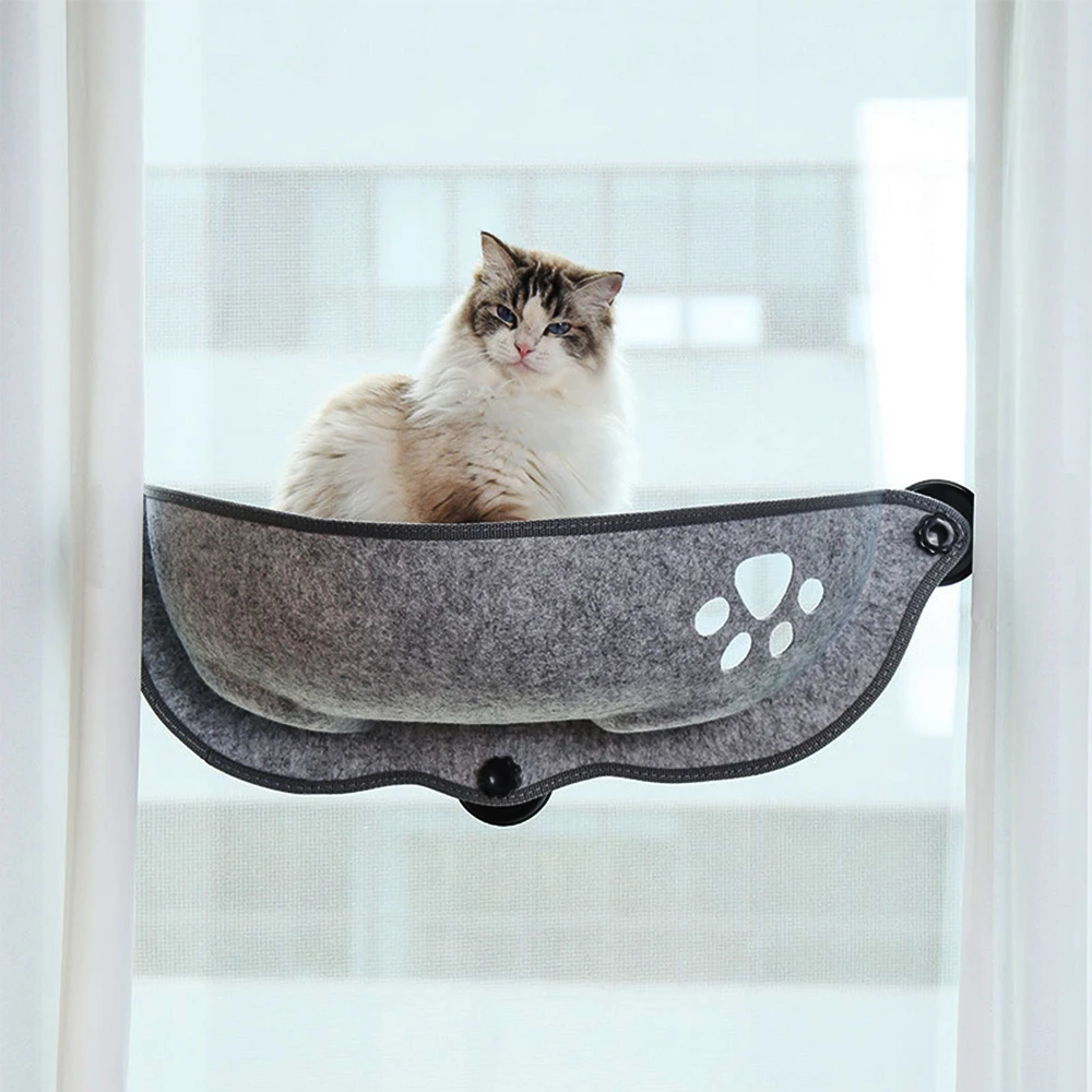Cat Window Hammock Bed with Strong Suction Cups Bearing 15Kg