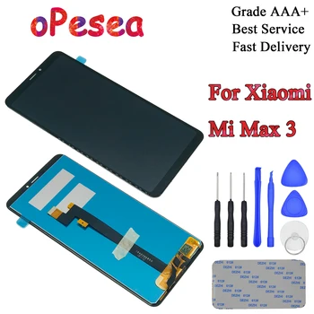 

oPesea 6.9'' For Xiaomi Mi Max 3 LCD Display Panel Touch Screen Digitizer Assembly Replacement