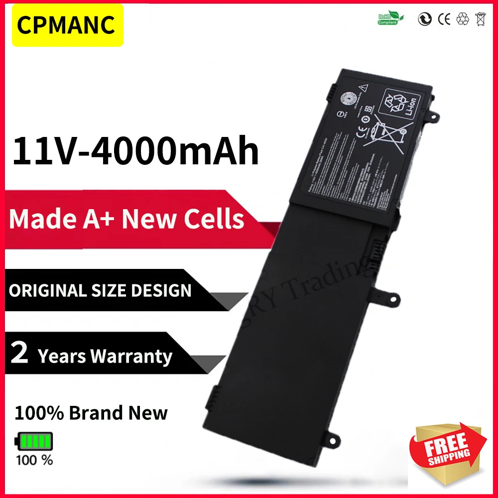 CPMANC 15 в 59 Вт · ч C41-N550 Новая женская модель N550 N550J N550JA N550JV N550JK Q550L Q550LF N550X47JV G550JK |