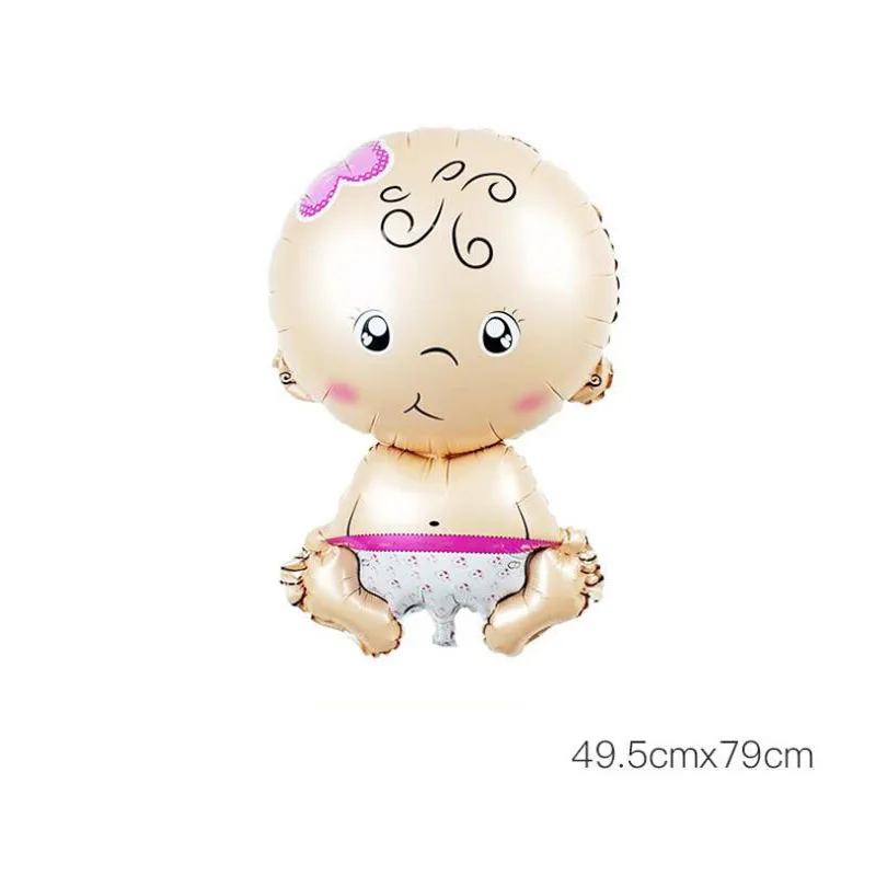Newborn Boys girls Angel foil balloons baby Shower Supplies 1st birthday Party decoration globos gender reveal blue Pink ballon Foil Balloons Birthday Balloons Birthday Balloon Set Party Balloon Set Birthday Party Decoration Set Inflatable Balloon