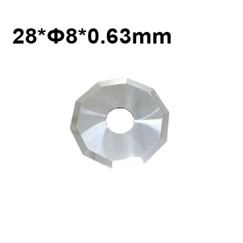 

2pcs cross-edge tungsten steel rotary cutter use for CNC Router vibrating knife cutting genuine leather pvc foam sheet cloth