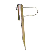 Fishing Parasol Umbrella Stand Ground Spike Anchor for Outdoor Flying Flags