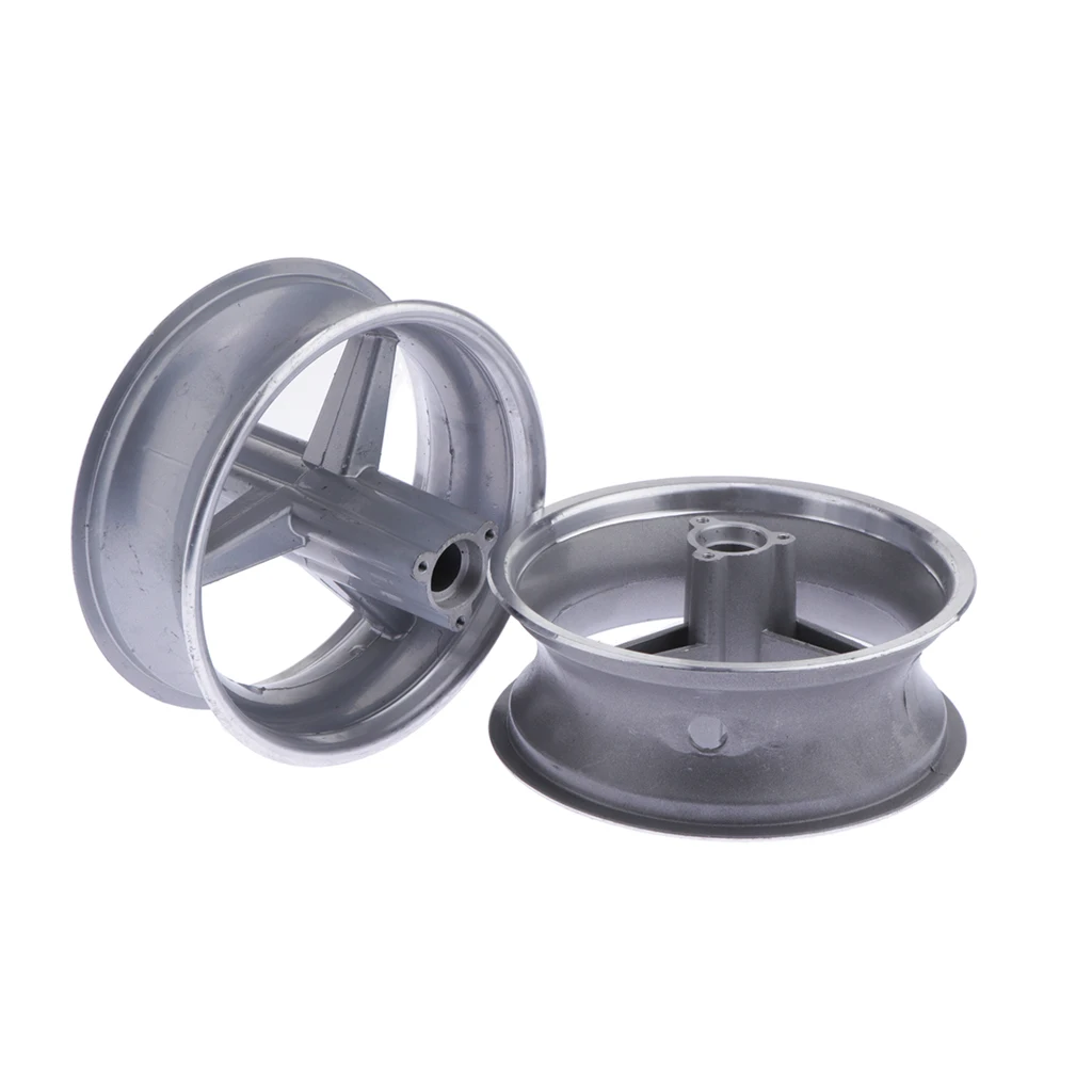 MagiDeal Pair Rear&Front Wheel Spokes Hub Rim for 49CC 2-stroke Sports Car