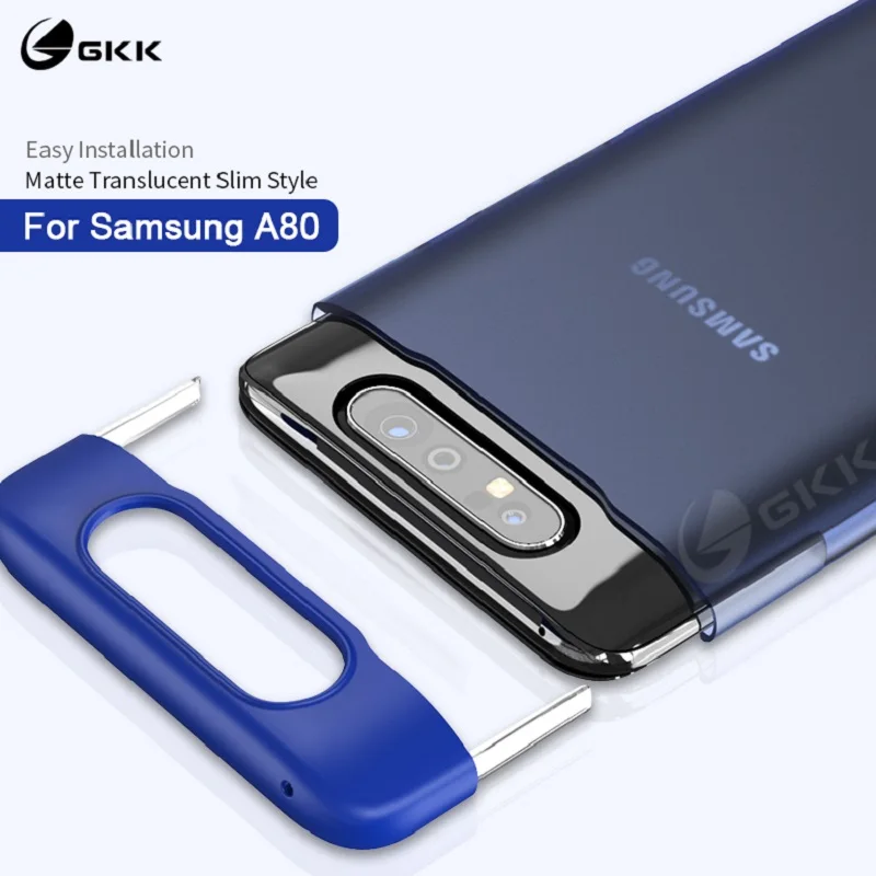 Для samsung Galaxy A80 чехол роскошный простой чехол прозрачный Анти-шок ультра-тонкая жесткая матовая поверхность из поликарбоната чехол для samsung A80 Coque Funda