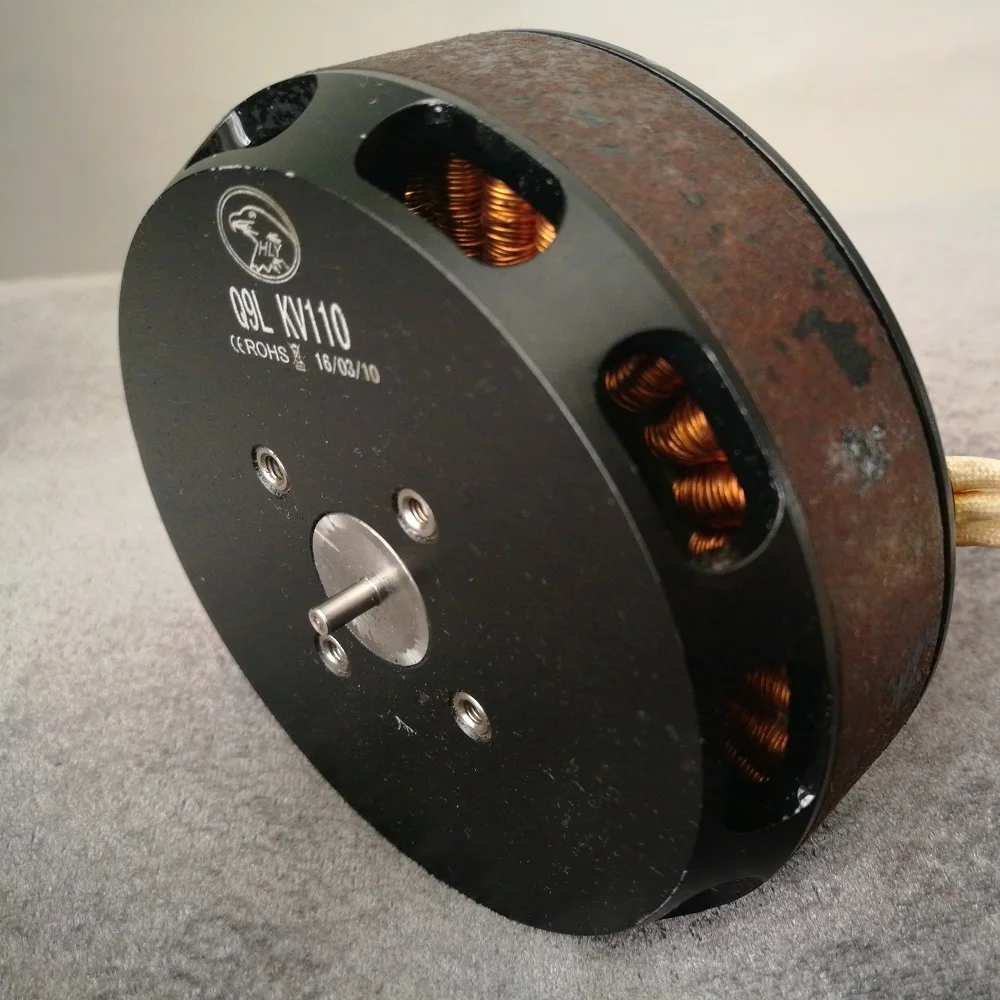 8318 KV110 бесщеточный двигатель CW/ CCW EA95 Модернизированная версия Q9XL 8-12S Внешний для