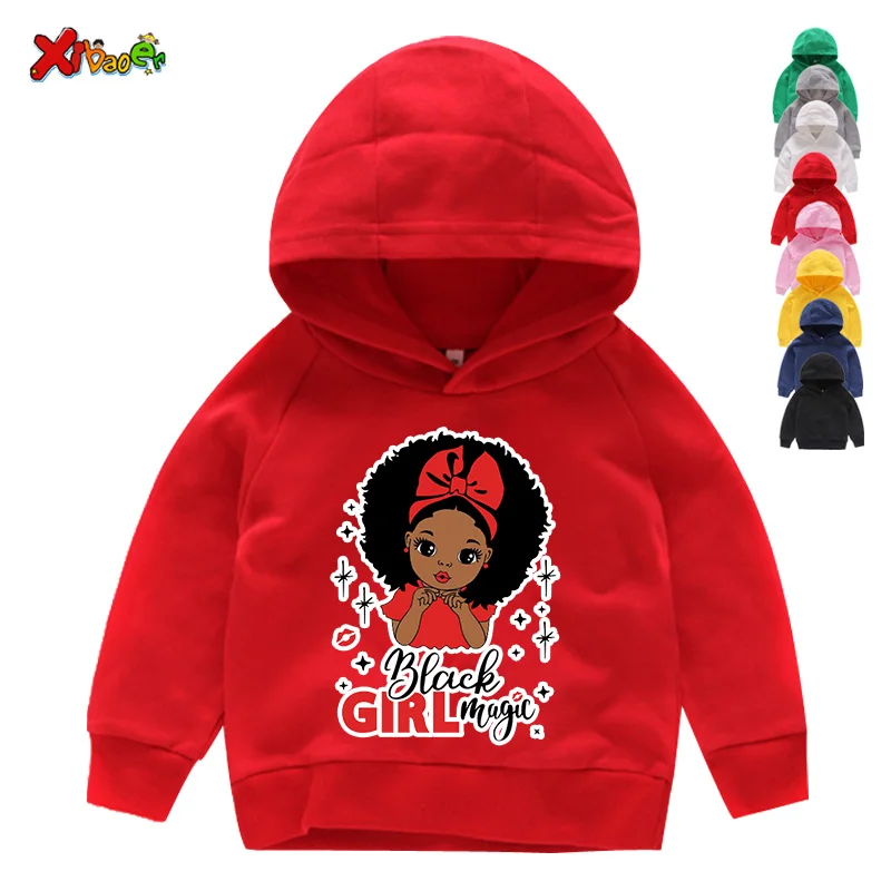 

Children Black Princess Hoodie Kids Clothing Boy Sweater Toddler Fall Clothes Holiday Gift Girl Winter Sweatshirt Christmas Gift