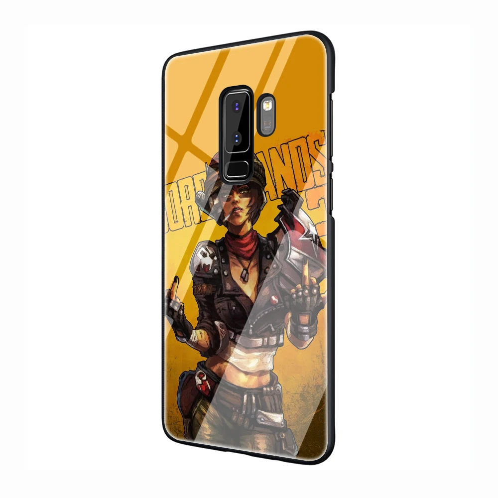 G7 Borderlands закаленное Стекло чехол для телефона чехол для samsung Galaxy S7 край S8 Note 8, 9, 10, плюс A10 20 30 40 50 60 70 - Цвет: G7