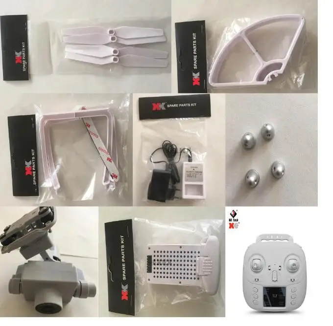 Wltoys Xk X1 запасные части для радиоуправляемого дрона корпус двигателя ESC лезвие
