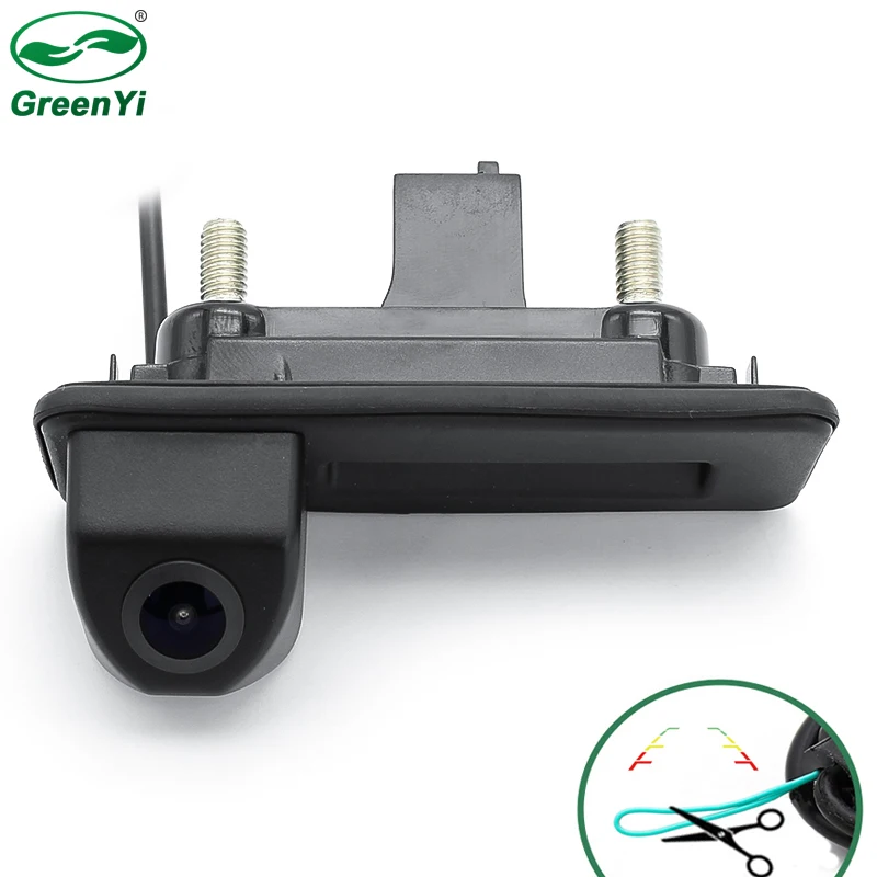 

Special CCD Night Vision Waterproof Car Reverse Backup Trunk Handle Camera For Skoda Roomster Fabia Octavia Yeti Superb Audi A1