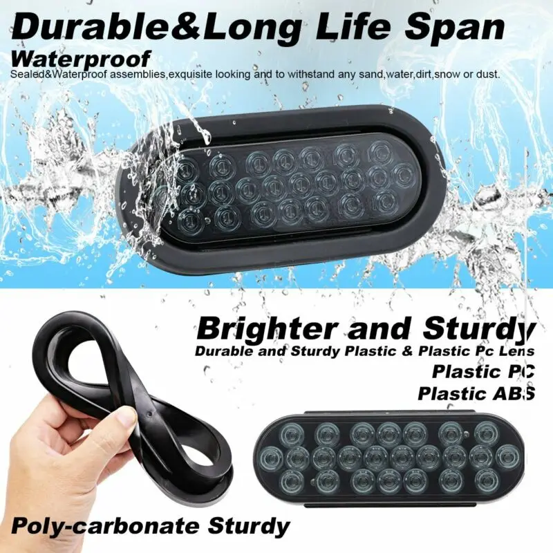 

ATV Indicator Caravan Tail Light Kit 12V DC Parts Accessories Brake Stop