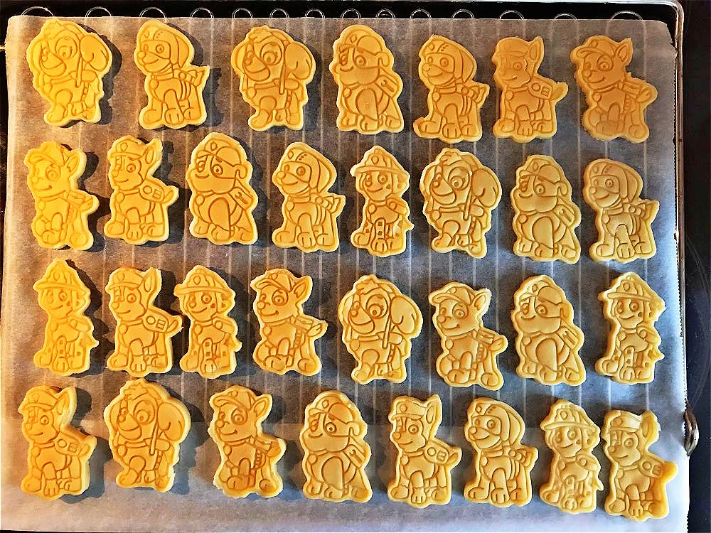 

Truest Cake Cookie Paw Pawtrol Cutter Plastic DIY 3D Baking Mould Cookie Cutter Set Cartoon Biscuit Baking Tools Decoration Tool