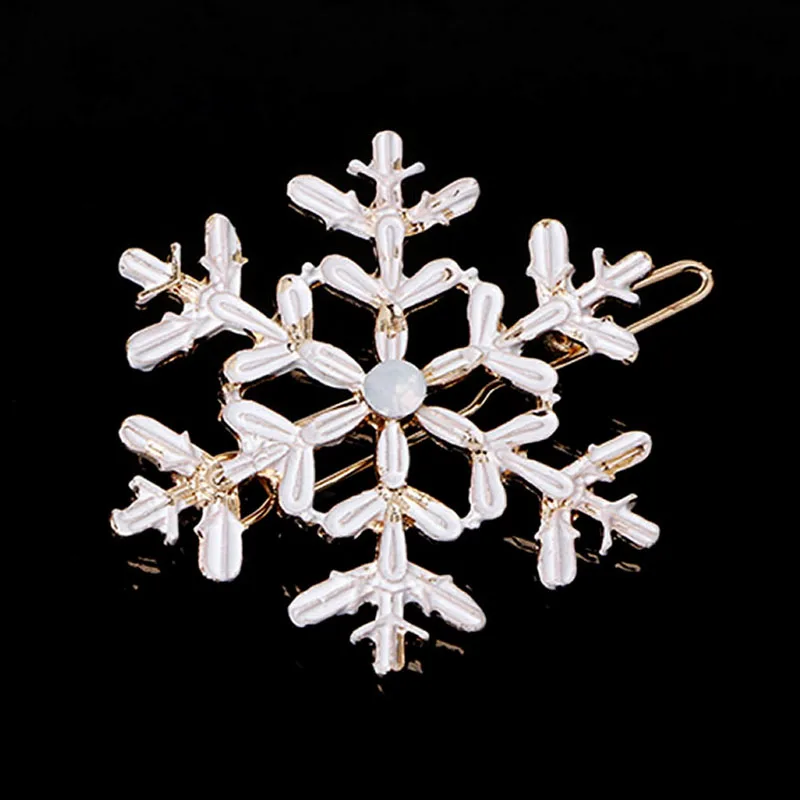 Новинка, 2 шт, снежинка, женские хрустальные стразы, заколки для волос, заколки для волос