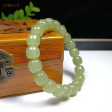 CYNSFJA New Real Rare Certified Natural Chinese Hetian Jade  Amulet Lucky  Jade Bracelets Nephrite High Quality Best Gifts CYNSFJA New Real Rare Certified Natural Chinese Hetian Jade  Amulet Lucky  Jade Bracelets Nephrite High Quality Best Gifts