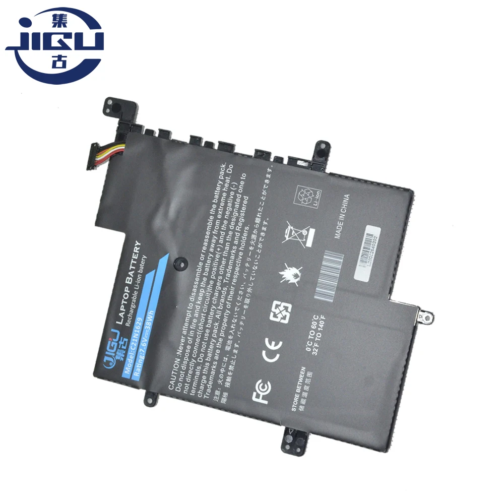 JIGU Аккумулятор для ноутбука Asus C21N1807 0B200-03040000 C21N1629 2ICP4/59/134 VivoBook E12 E203MA R207NA |