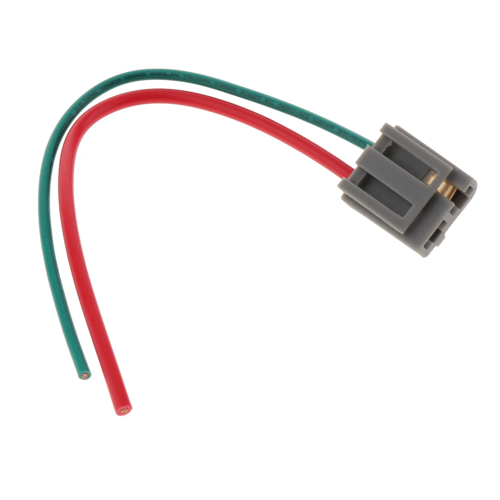 Dual Pigtail Wire Harness Power & Tach Connector HEI Coil In Cap Distributor