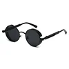 Round Metal Myopia Glasses Gothic Steampunk Vintage Shield Eyewear Shades Prescription 0 -0.5 -0.75 -1.0 -2.0 -3.0 To -6.0 4