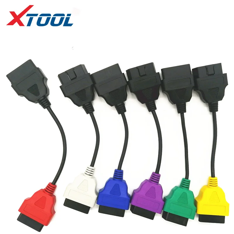 XTOOL Новый 4/6 шт OBD2 Диагностический кабель для FiatECUScan и multiecuscan автоматический