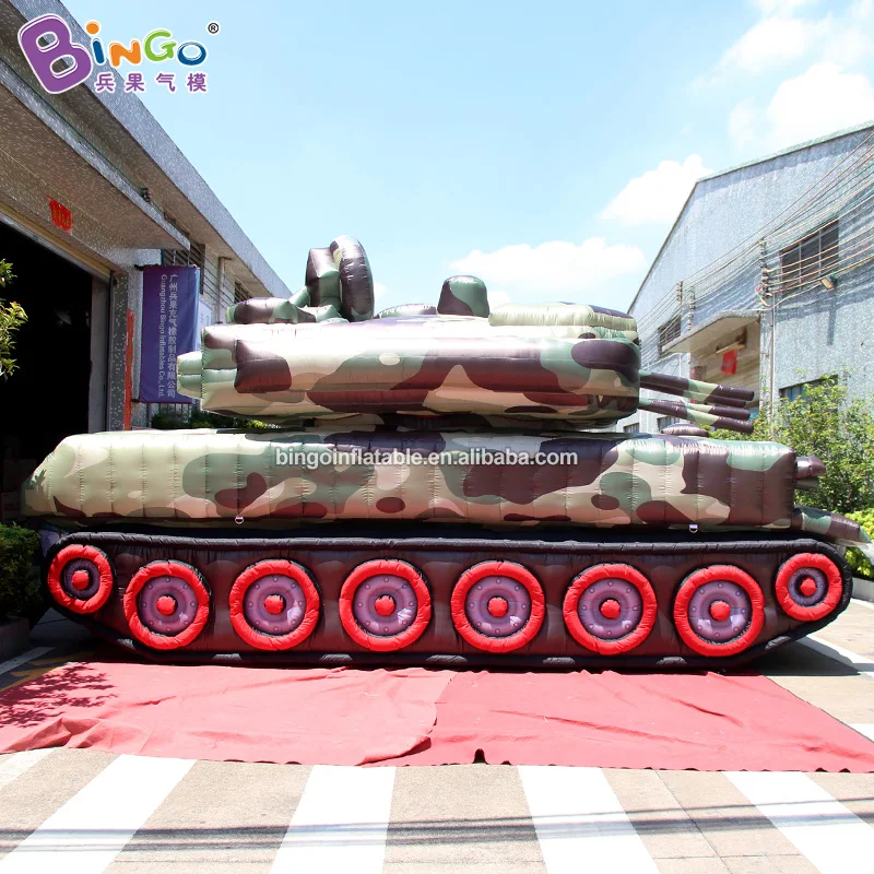 3x6,5x3,6 метров надувной Радарный танк, Реплика игрушек, наполненный воздухом танк, уличная военная техника, украшение