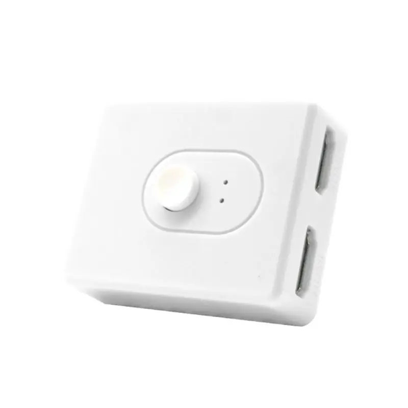 Переключатель для HDMI Bi-Direction 1x2/2x1 2 порта Plug-and-play 4K Аудио-Видео сплиттер коммутатор - Цвет: White