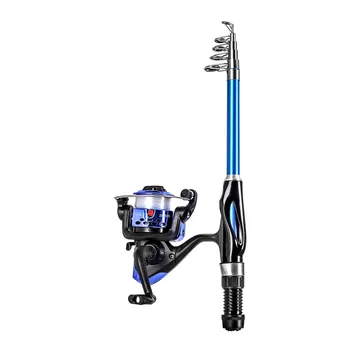 

Kids Fishing Rod and Reel Combo Full Kit 1.3M/1.5M /1.7MTelescopic Fishing Pole Fishing Gear Spinning Reel for Beginner Youth