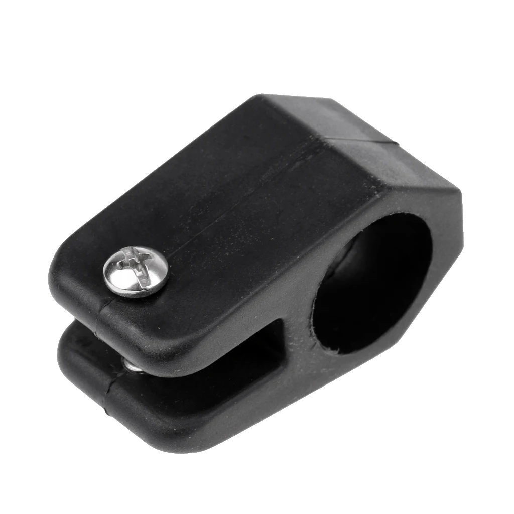 Durable Nylon Fishing Boat Yacht Jaw Slide Mount 22mm Side Pipe Clamp Bracket