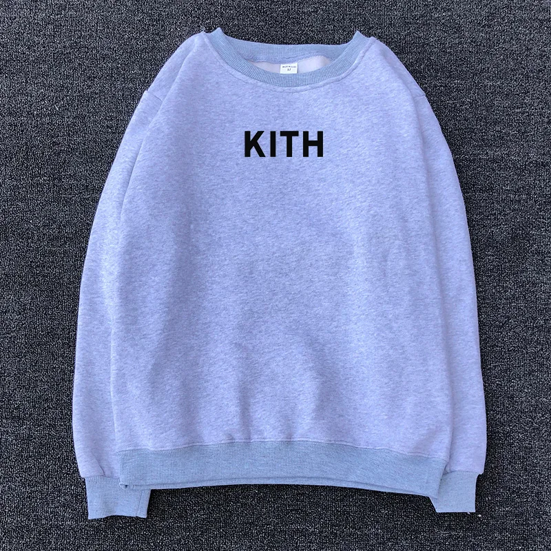 Женские и мужские модные толстовки с капюшоном kith, хлопковые зимние уличные трендовые спортивные толстовки для бега, мужские толстовки