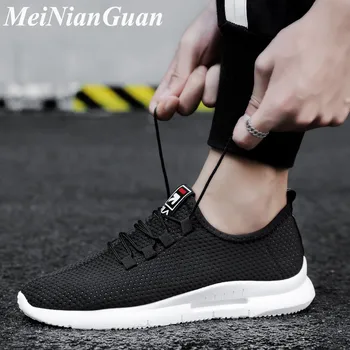 

Fly Weaving Men's Sneakers Light Flat Men Shoes Sport Spring Autumn Man Running Shoes Sport Teenager Mens Shoes Sports Shoes I7
