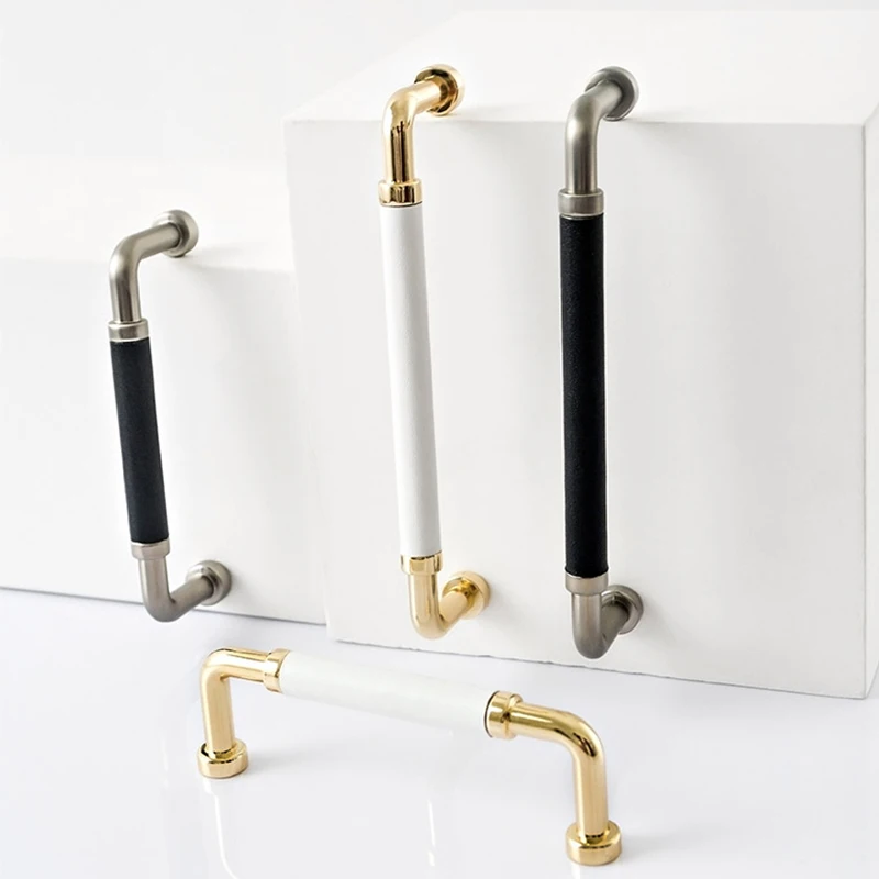

gold /Door Handles Drawer Pulls Kitchen Cabinet Knobs and Handles Fittings for Furniture Handles Hardware Accessories