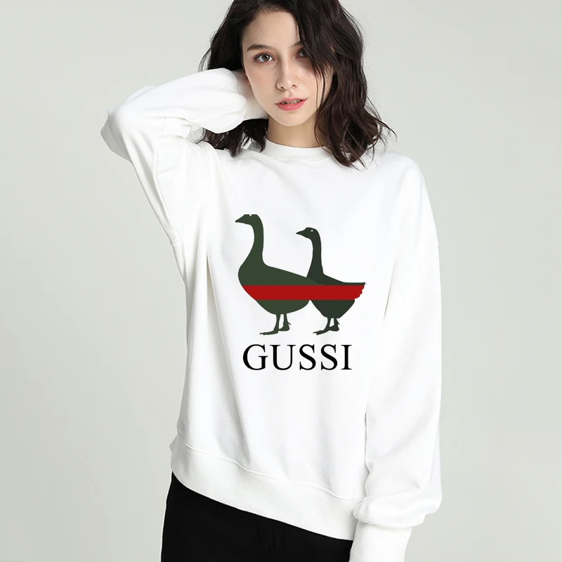 Женская толстовка Vogue style Three Goose Ga Готическая забавная Толстовка уличная Harajuku Женская Эстетическая уличная одежда