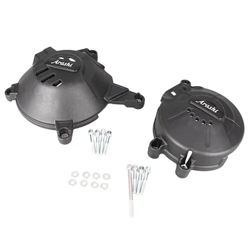 

Carbon Fiber Custom MotorbikeEngine Case Covers Set For Kawasaki Ninja 300 2014 2015 MotorbikeParts