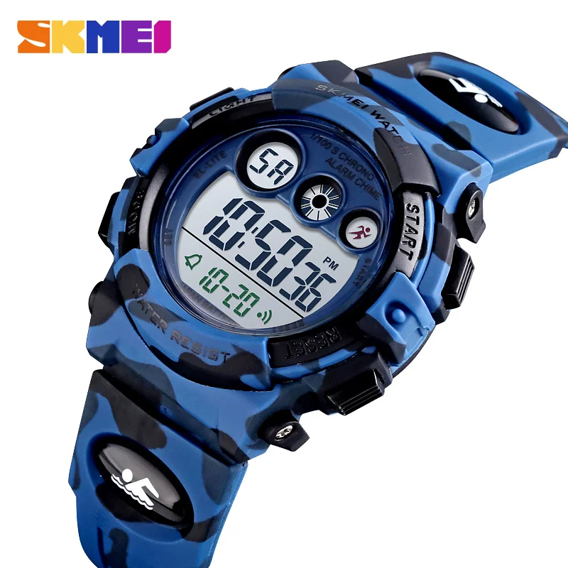 

Fashion SKMEI Children Watches Waterproof LED Digital Sports Watch Outdoor Kids Watch Alarm Date Clcok for Boy Gift Reloj