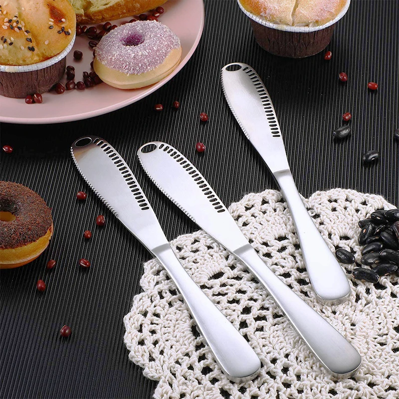 Stainless Steel Butter Knife Cream Knife Cheese Jam Spreaders Toast Breakfast Utensil Bread Kitchen Tools butter knife cheese knife