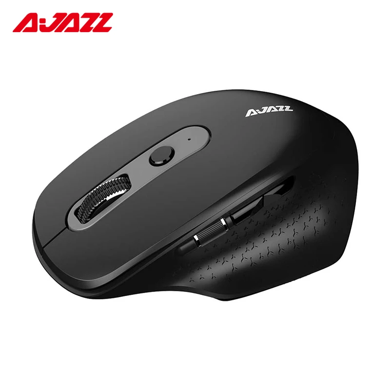 

Ajazz i660T Wireless Bluetooth Mouse Multi Mode Optical 3200DPI Bluetooth 4.0 2.4G 250Hz Return Rate Gaming Mouse for Laptop
