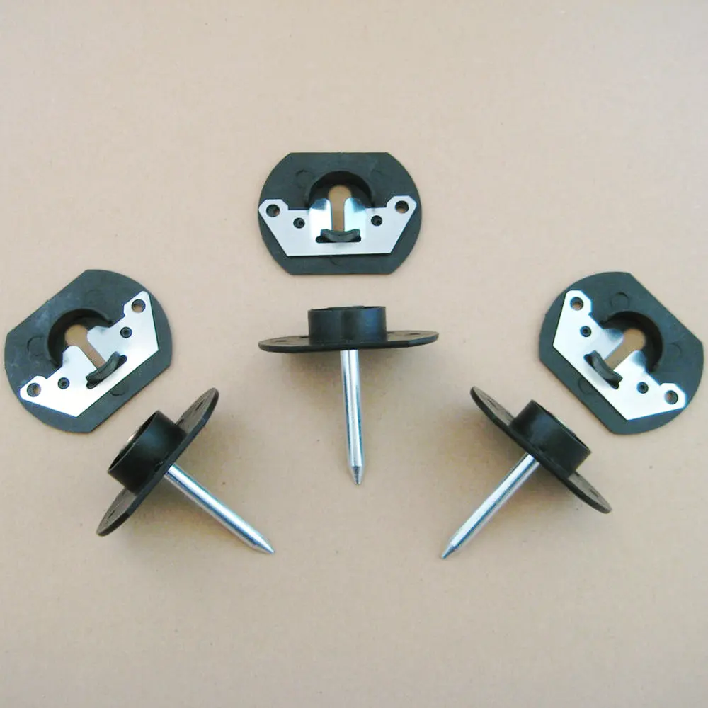 Broche De Connecteur De Meubles Sectionnels Canap Noir Composants De