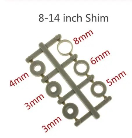 4 шт./лот GEMFAN 4.75X4.75/5x 5/6x 4/7x 5/7X6/8X4/8x6 нейлоновый Стекловолоконный электрический
